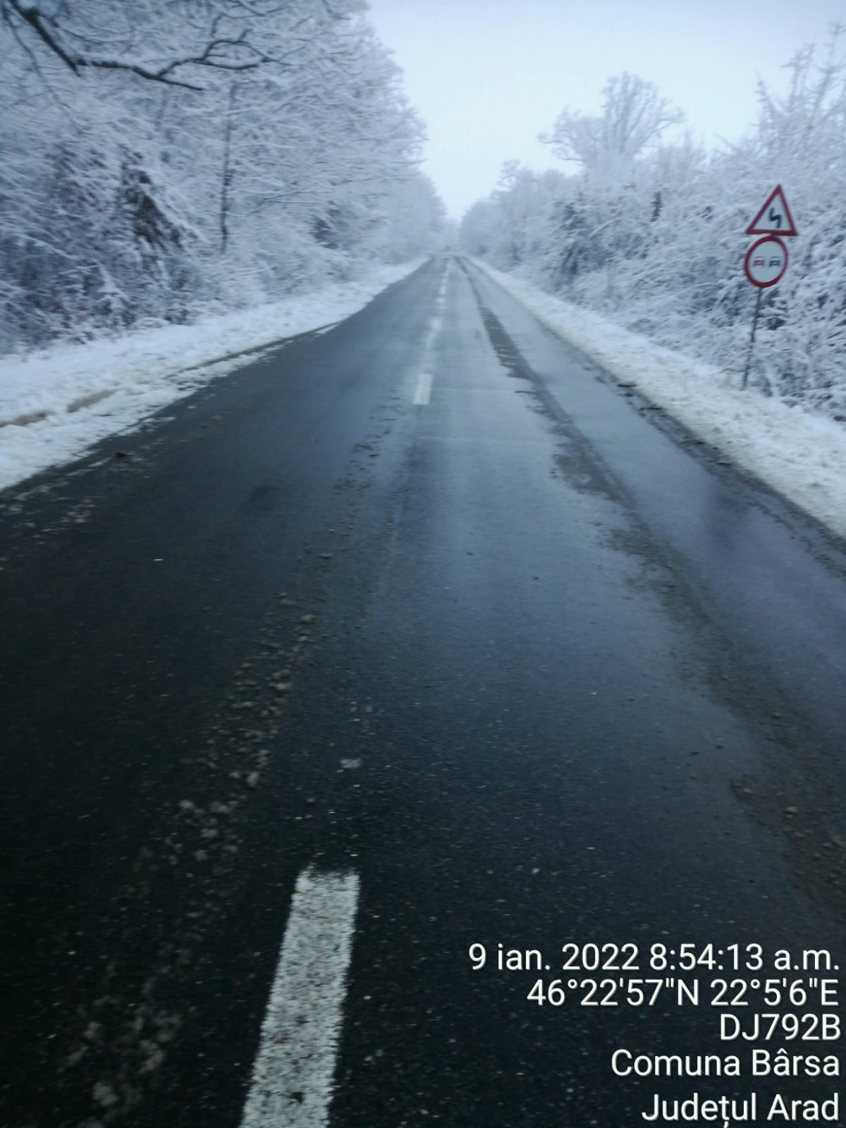 Drumul Slatina de Mureș - Mădrigești a fost închis!